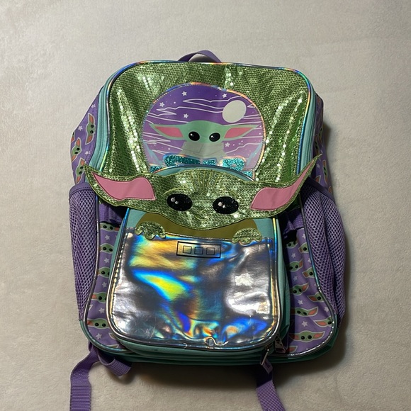 Star Wars Baby Grogu Backpack and Lunchbox - Picture 2 of 11